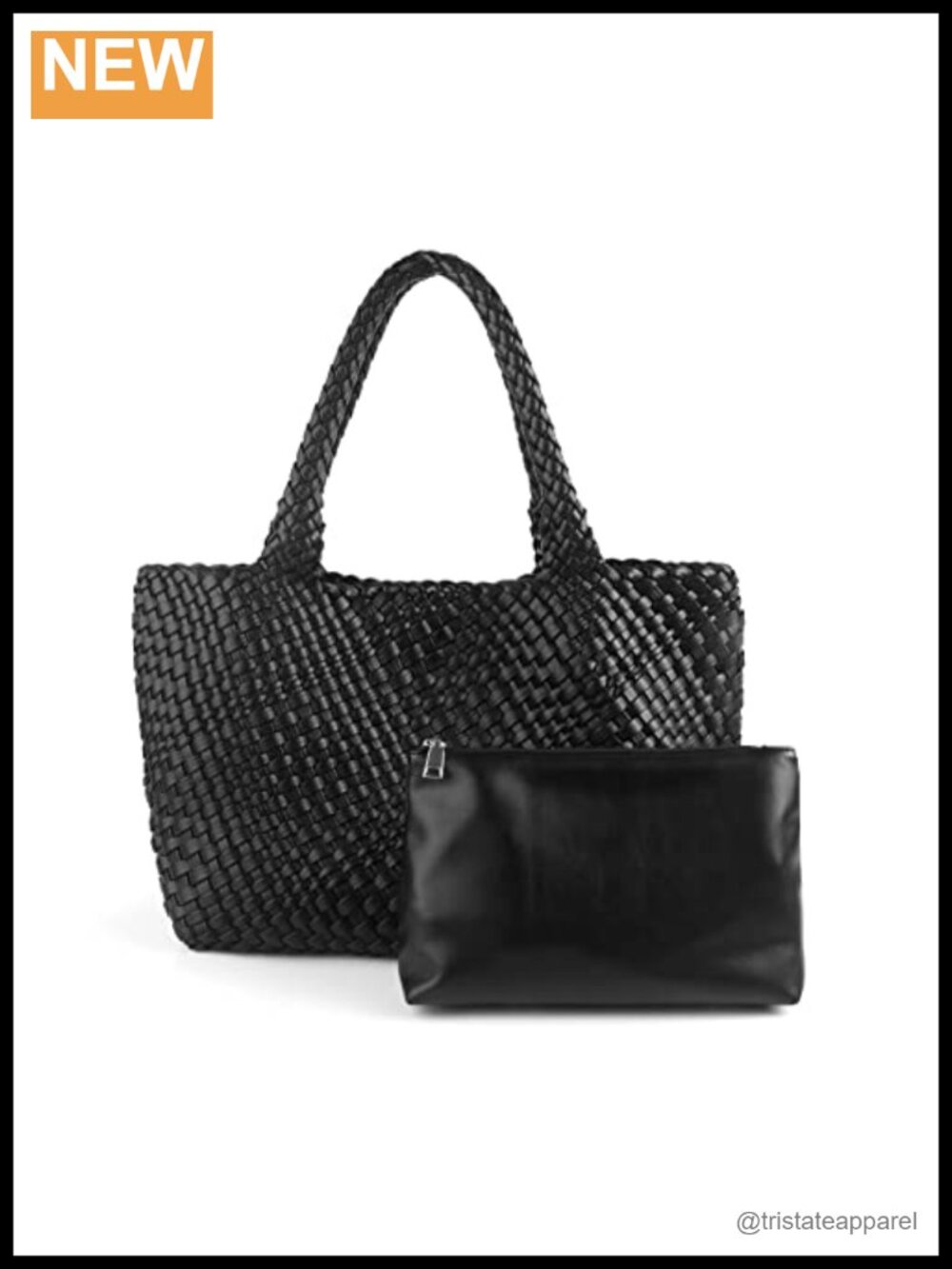 Handwoven Vegan Leather Hobo Tote Bag Women Satchel Shoulder Bag Travel